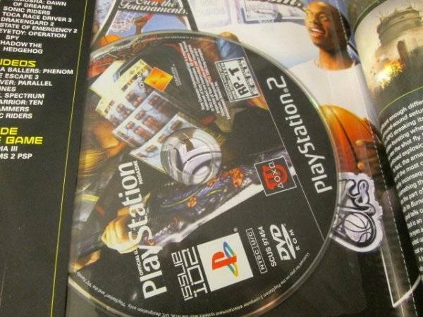 OPM Official PlayStation March 2006 102 Magazine Demo CD Black