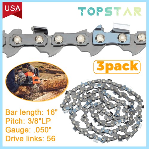 Chainsaw Chain for 16 Inch Bar .050 3 