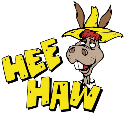 Hee Haw Donkey Iron On Transfer For T-Shirt + Light & Dark Fabrics #2 - Picture 1 of 4