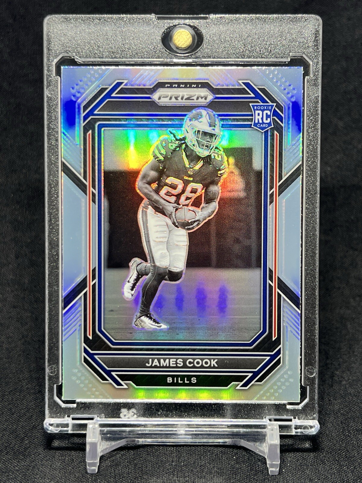 2022 James Cook - Panini Prizm Variation Silver (RC) #319 BILLS