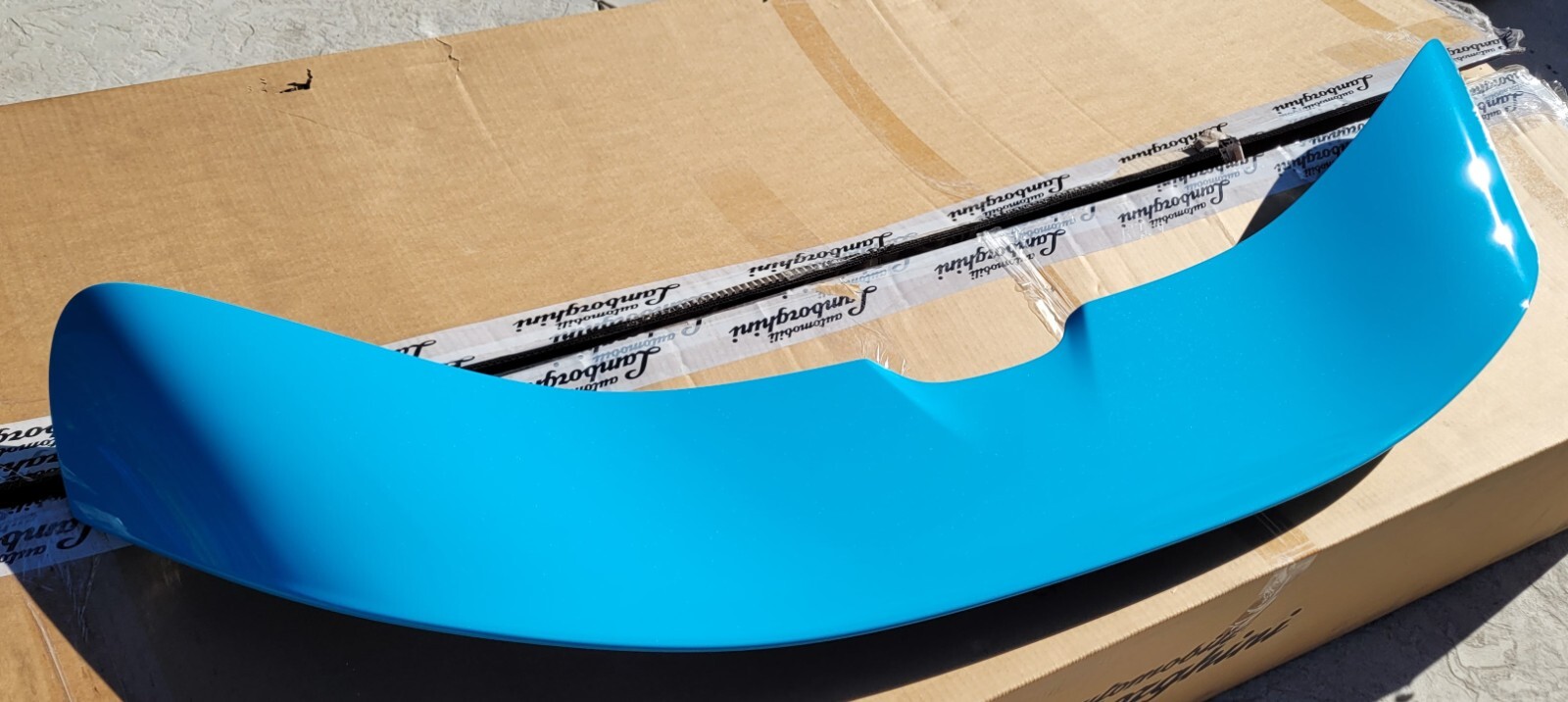 MCLAREN 720S SPOILER WING BLUE