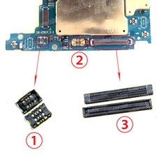 2 X LCD FPC Plug USB board battery plug connector For Samsung S20 FE 5G G781U