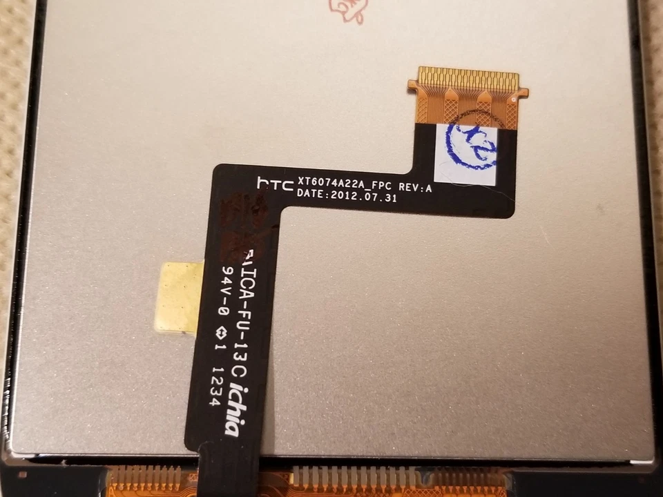 NEW HTC OEM LCD Touch Screen Digitizer Assembly for ONE SV ST T528T T5326H WHITE - Image 4 of 4