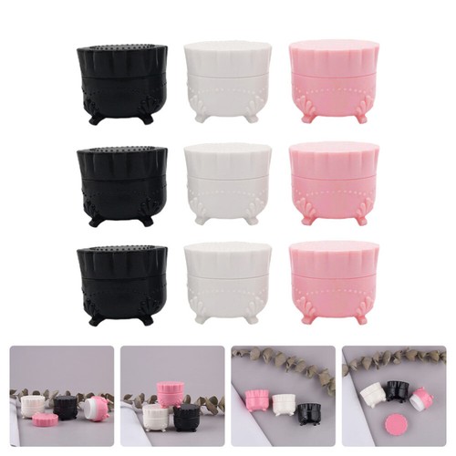 9 Pcs Packkiste Leere Flasche Reisen Geldosen Für Nägel Kosmetikgläser - Bild 11 von 12