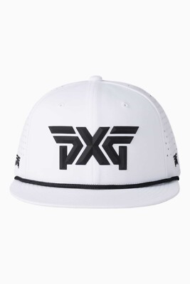 New PXG Flat Bill High Profile Rope Players Hat - Authentic 3