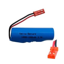 Akku 14500 3,7V 1000 mAh JST Stecker Rundzell...