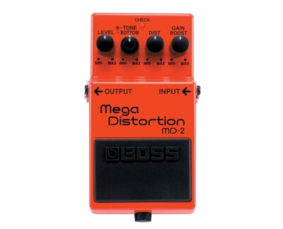 Boss MD-2 Mega Distortion Pedal - Open Box