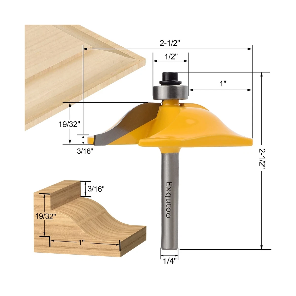 Door Making Router Bit Set Matttroy