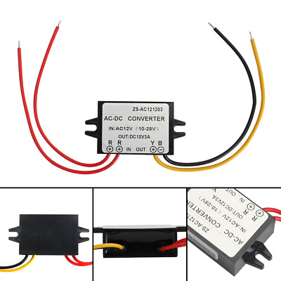 AC 10-28V To DC 12V 3A Buck Converter Ac-Dc Step Down Power Supply Module