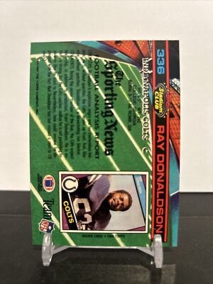 1991 Stadium Club Football Ray Donaldson Indianapolis Colts #336