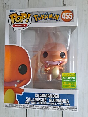Funko Pop 455 Charmander (Silver Metallic) – Pokémon – Pokemon – MONDO