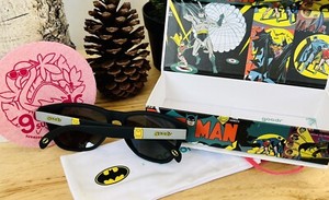 Goodr CAPED CRUSADER BATMAN Marvel DC Comics Sunglasses Jog Running Cycle RARE!