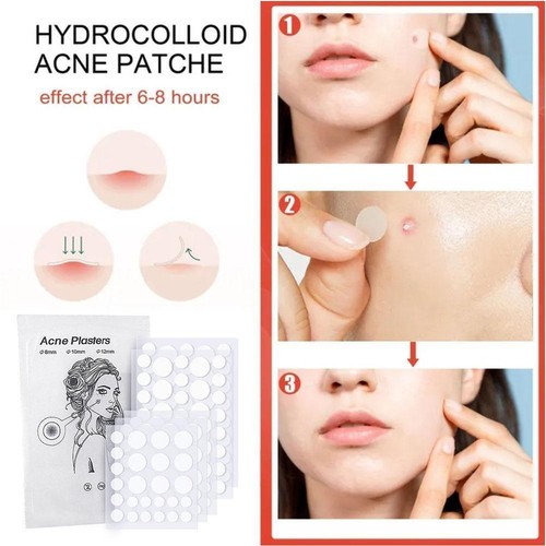 24/36PCS Acne Pimple Patches Invisible Acne Treatment Non- Waterproof Mask K8W1 - Picture 6 of 21