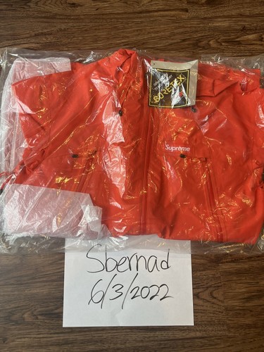 New Supreme Gore Tex Paclite Suite Orange Sz Small Ebay