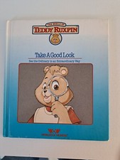 1985  Teddy Ruxpin  Take a Good Look  Book  NICE  