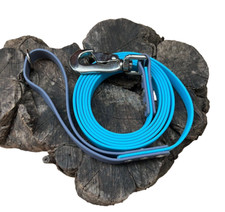 Biothane Deluxe Dog Leash - 5/8" width - waterproof, stink proof 6.5' USA Made