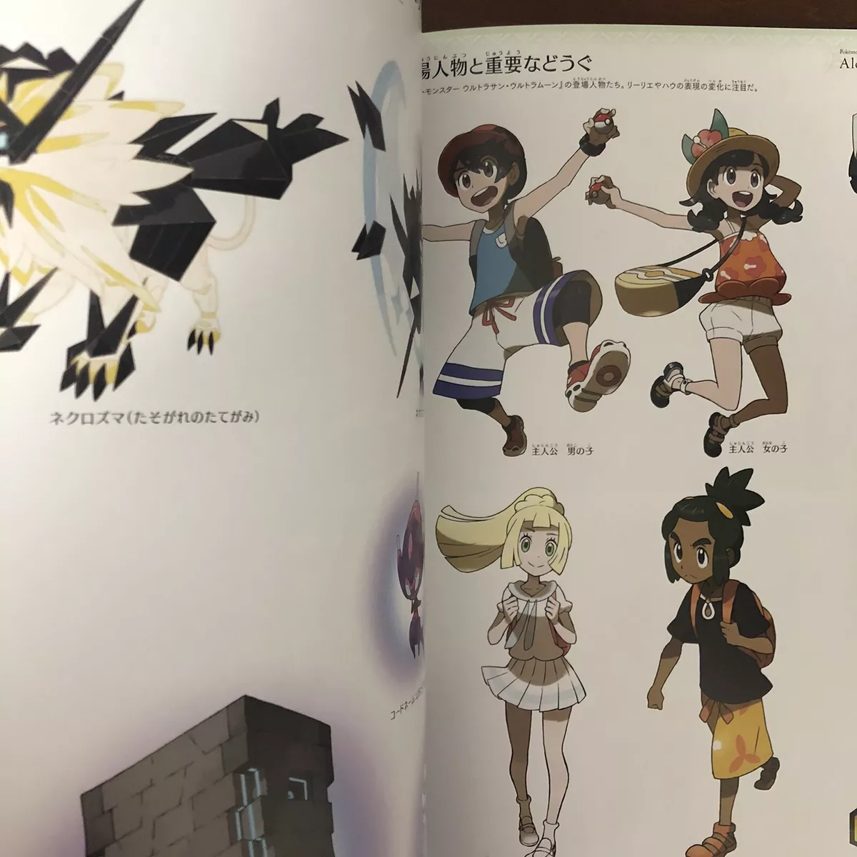 Dr. Lava on X: Pokemon: Only in Japan This Ultra Beast concept art was  featured in the Ultra Sun & Moon Alola Art Book, a book that included  artwork for every Pokemon