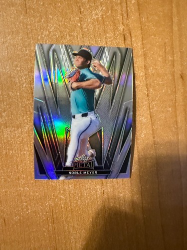 2024 Leaf Metal - Noble Meyer - Silver Prismatic Refractor #d /185 - 第 5/6 張圖片