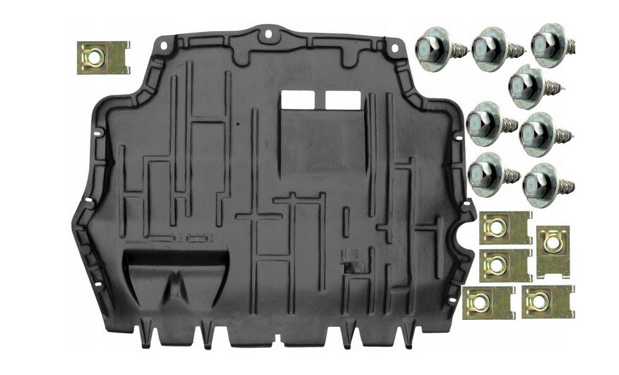 Protection sous moteur Passat CC 2012-2017 carter plastique noir