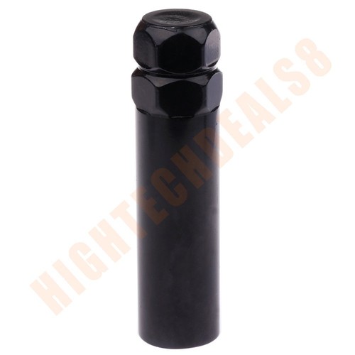 20 Pcs + 2 keys 9/16''-18 Black Acorn 7 Spline Lug Nuts Fits Dodge Fits Ram 1500 - Picture 2 of 8