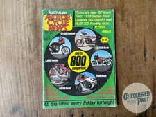Vintage June 1984 AUSTRALIAN MOTOR CYCLE NEWS Magazine GPz550 GSX550 VF500 XJ600