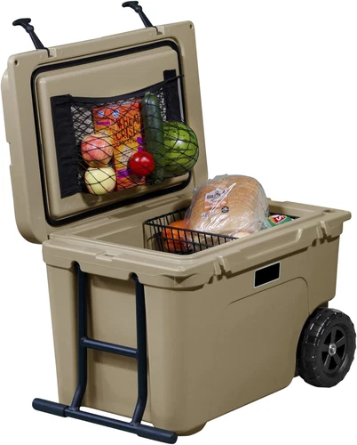 Cooler Basket and Net Designed for Yeti Haul - Keeps Food Dry, Perfect Fit, Stay