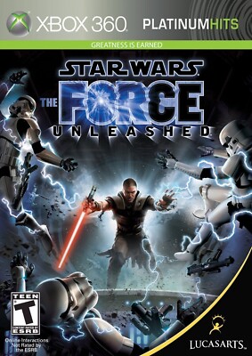 Star Wars: The Force Unleashed (Microsoft Xbox 360, 2008) Game Only  B3G1