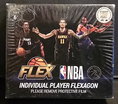 NBA Collectible Tile Game Flex Sequoia Games Booster Pack First Mint Sealed