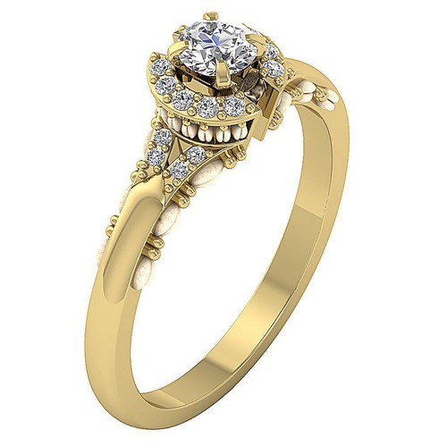 50ct i1 h genuine diamond solitaire anniversary