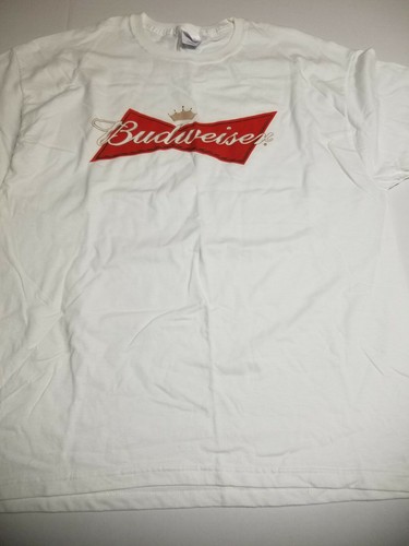 Vintage Budweiser Promo Logo Shirt Mens 