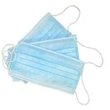 Disposable Face Masks Ear-Loop Multiple Colors 3-4 Ply 50 Pack