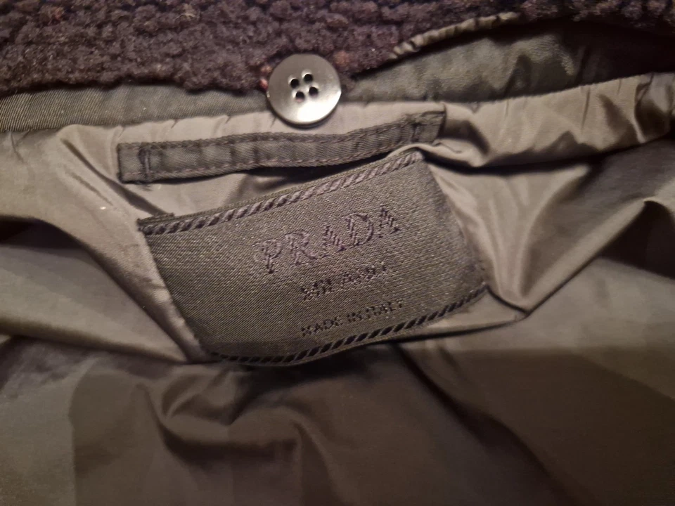 Prada Herrenjacke Schwarz Gr. 58 Schwarz - Bild 4 von 4