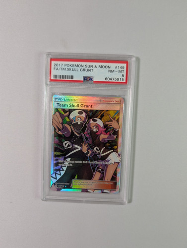 Team Skull Grunt graded PSA 8 for sale on eBay