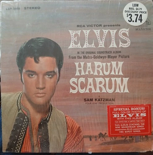 ELVIS PRESLEY 1965 "Harum Scarum" MINT GEM SW  STEREO L👀KS UNPLAYED     L👀K.