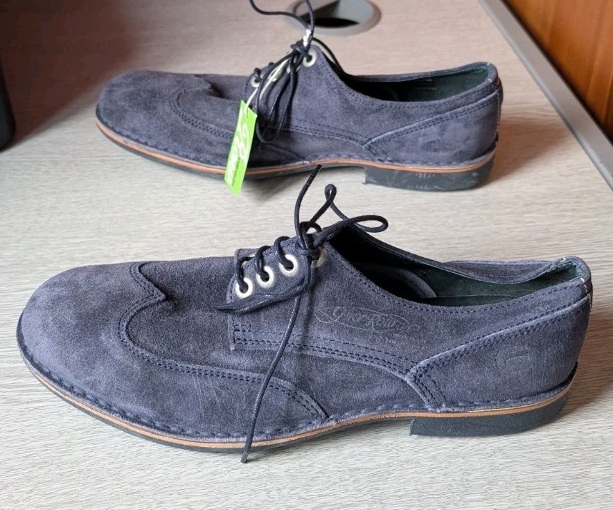 New G- Star Raw Blue Suede Mens Shoes, Size UK 8, EU 42, US 9. image 3