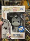 Funko Pop Disney Winnie the Pooh #254 Eeyore Flocked Gemini Exclusive scuffed