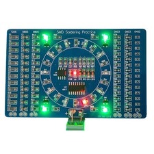 Soldering Practice DIY Kit, SMD SMT Welding Practice Soldering Skill Training