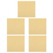 5 Sheets Disco Mirror Patch Crafts Pieces Mini Squares Ball Tiles