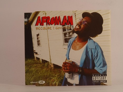 #ad AFROMAN BECAUSE I GOT HIGH K11 4 Track CD Single including Picture Sleeve UNIV GBP 4.75