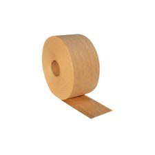 10 Rls Super Seal Kraft Tape 2.75"x150 Yrd Wolverine Water Activated Gummed Tape