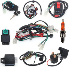 110Cc ATV Wiring Harness for 110Cc 125Cc ATV Pit Bike Wiring Harness 125Cc ATV