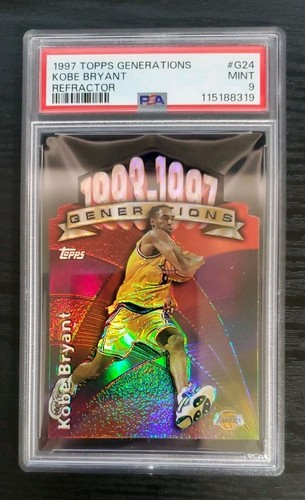 Kobe Bryant [Refractor] #G24 1997 Topps Generations card