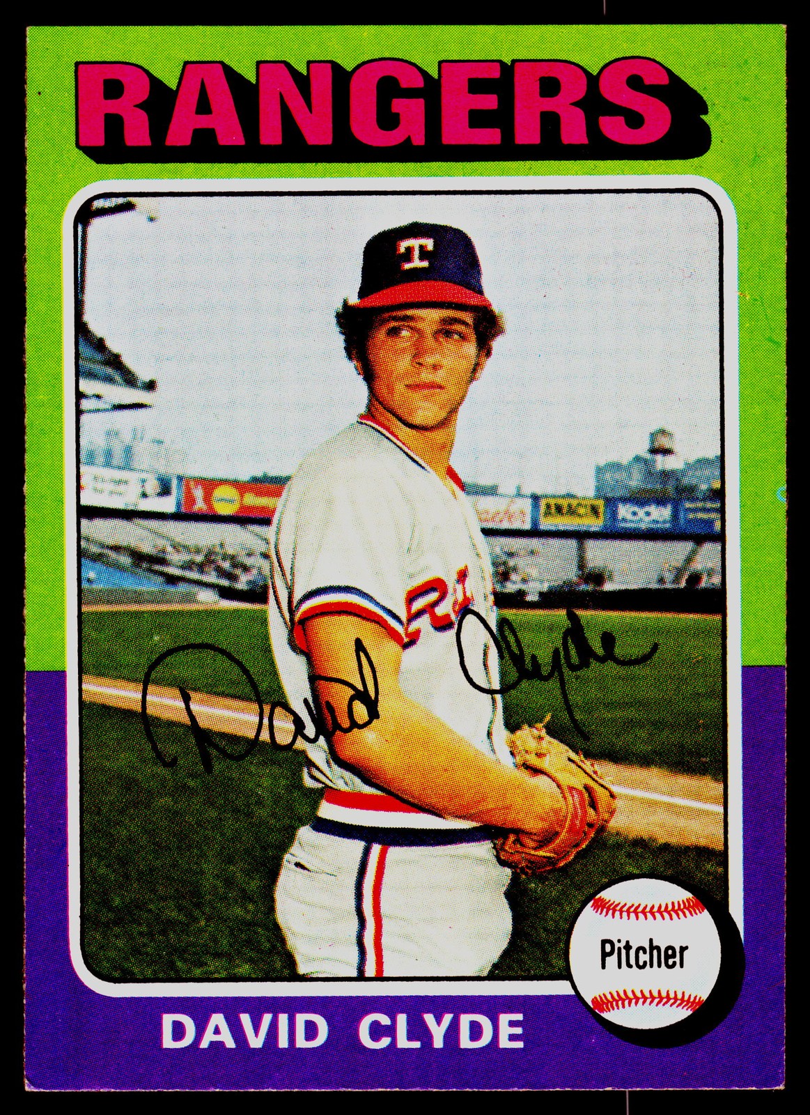 1975 Topps #12 David Clyde