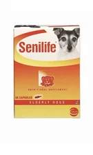 Ceva Senilife Nutritional Supplement for Elderly Dogs 30 Capsules Exp 08/26