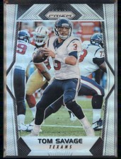 2017 Panini Prizm - Tom Savage #54 Silver Prizm