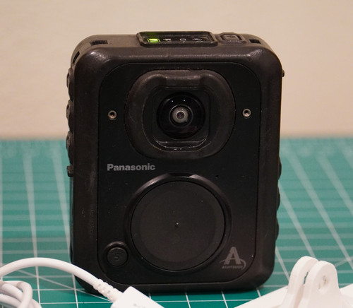 TESTED Panasonic Arbitrator Body Worn Camera 180° WV-TW370 MP4 for Civilians