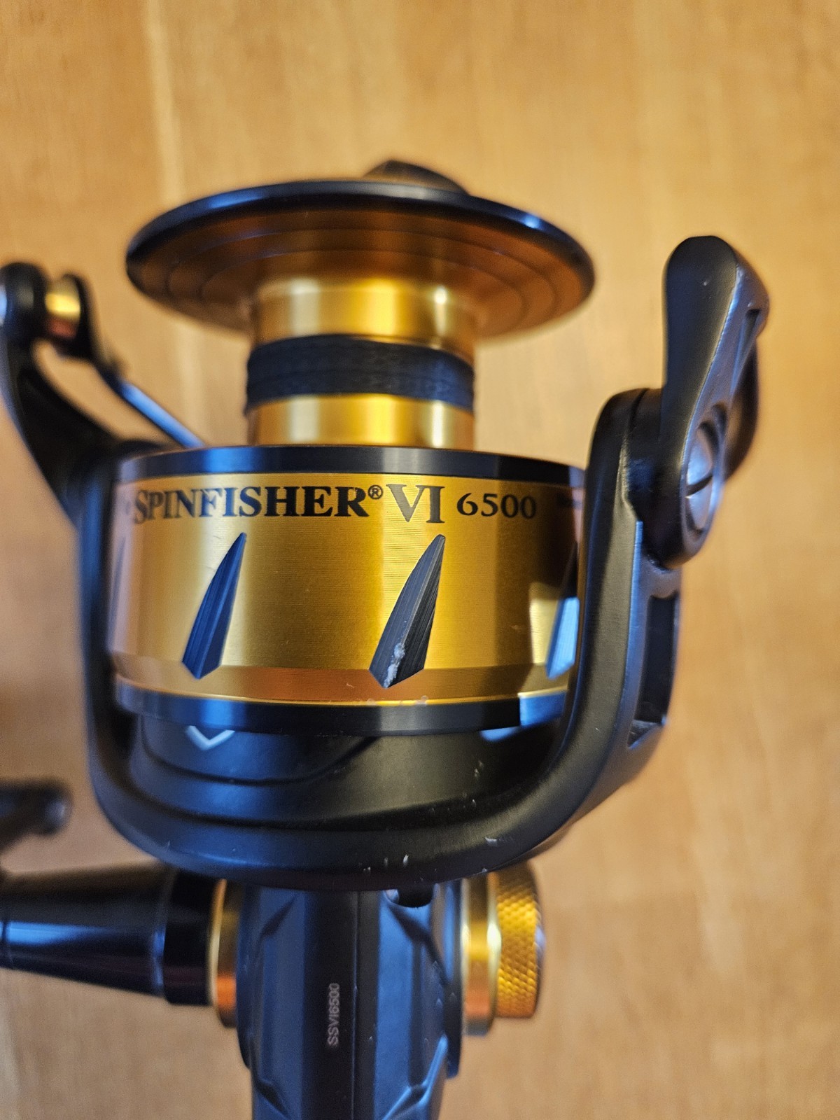 Penn Spinfisher VI 6500 Spinning Fishing Reel 5.6:1 Gear Rat