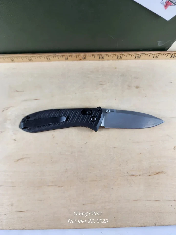 Benchmade 575-1 Mini Presidio #9OR Factory Sharp (MSRP 180) - Image 2 of 4