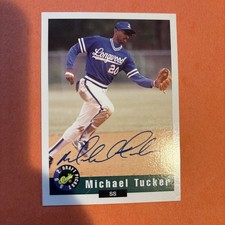 1992 Classic Draft Picks Bonus #BC7 Michael Tucker Signed Autograph