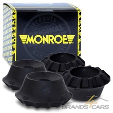 2xMONROE DOMLAGER FEDERBEINLAGER HINTEN FÜR VW JETTA 2 POLO 6N1 6N2 6K KASTEN 6N